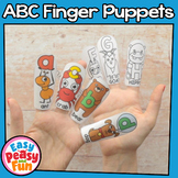 Alphabet Finger Puppets - Beginning Sounds Craft Activity
