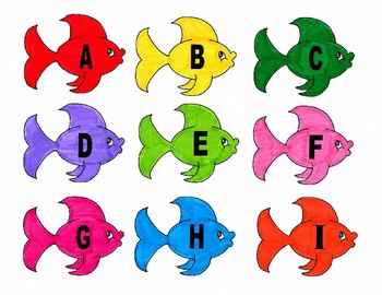alphabet fish by lhedu teachers pay teachers
