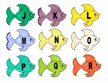 alphabet fish by lhedu teachers pay teachers