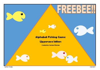Letter fish game