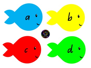 Alphabet Fishing Game -Uppercase and Lowercase Letters