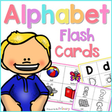 Alphabet Flash Cards - Beginning Sounds Literacy Center - 