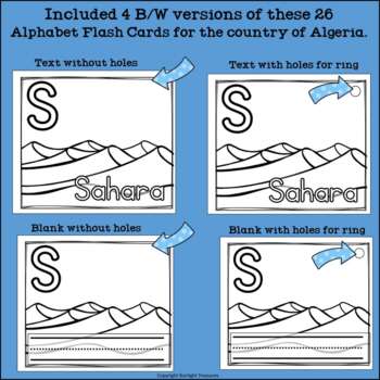 Algeria Fact Sheet for Early Readers