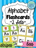 Alphabet Flashcards {2 Sets}