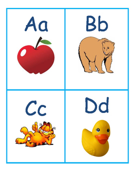 Alphabet Flashcards by For The Love of First Grade | TpT