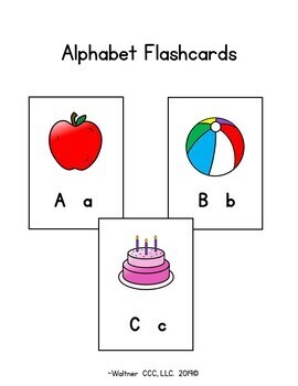 Preview of Alphabet Flashcards