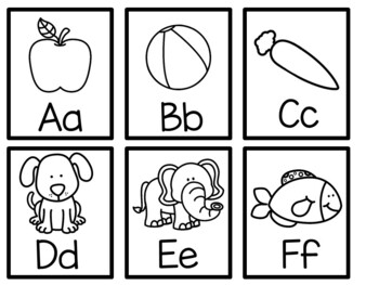 ABC Flashcards Alfabeto PDF - Colorkid