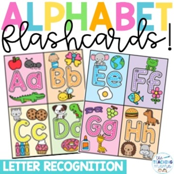 Alphabet Flashcards by The Teaching Mama - Kaitlin St Leger | TpT