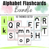 Letter Recognition Fluency Practice BUNDLE - Themed Alphab