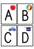 Alphabet Flashcards (Capital Letters Only)