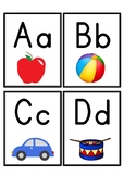 Alphabet Flashcards (Capital & Lowercase)