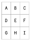 Alphabet Flashcards I With and Without pictures