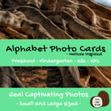 Alphabet Flashcards | Vocabulary Activity | Nature Photos
