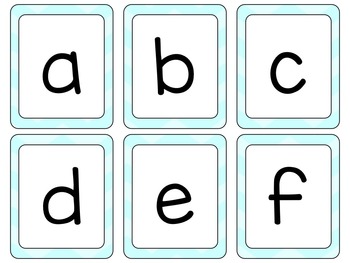 Alphabet Flashcards and Assessments by Alphabet Zoo | TPT