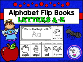 Alphabet Flip Books  Alphabet mini book, Flip book, Kids learning