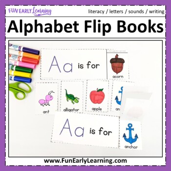 Logical printable worksheet alphabet beginning sounds flip book in