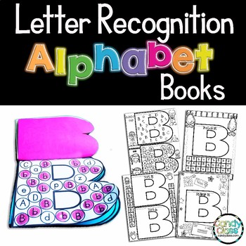 Letter Recognition Activities: Alphabet Interactive Notebooks ...