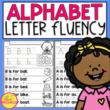 Alphabet Letter Fluency Sentences with Beginning Sounds & 