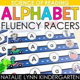 Alphabet Fluency Drive and Read Mats for Letter Sounds Fluency