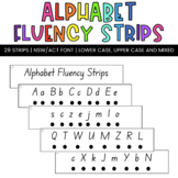 Alphabet Fluency Strips (NSW/ACT Font)