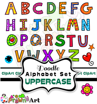Preview of Alphabet Font Capital Letters