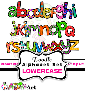 Preview of Alphabet Font Clipart