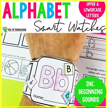 Alphabet Formation Beginning Sounds Smart Watches by Sea of Knowledge