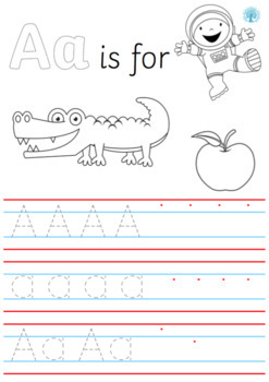 Alphabet Formation Handwriting Sheets by SEN Resource Source | TpT