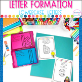 Alphabet Formation Posters Lowercase - Letter Rhymes - Task Cards