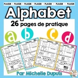 FRENCH Alphabet Worksheets - Beginning Sounds | Letter Rec