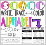 Alphabet Fun: Stamp, Write, Trace, & Color {FREE}
