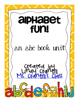 Preview of Alphabet Fun! {an abc book unit}