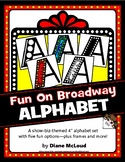 Alphabets on Broadway! - 4" Hollywood Style Bulletin Board