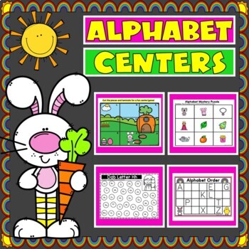 Preview of Alphabet Games | Alphabet Matching and ABC Order