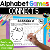 Alphabet Games: Connect 5- Partner Game