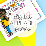 Alphabet Games for Google Classroom (Distance Learning)