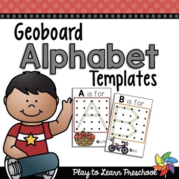 Preview of Alphabet Geoboards