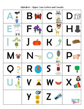 Alphabet Guide Page by Reason2Discover | Teachers Pay Teachers
