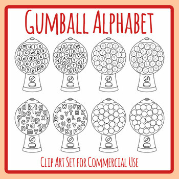 Gumball letters