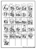 Alphabet Handout: B&W and in Color!
