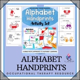 ALPHABET HANDPRINTS Activity Set - Occupational Therapy