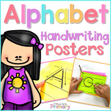 Alphabet Printing Writing Practice Cards - Alphabet Review