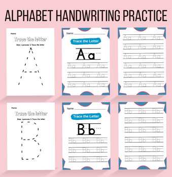 Alphabet Handwriting Practice by Teacher Arting | TPT