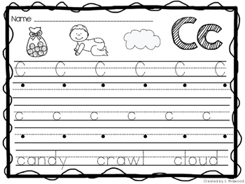 Alphabet Handwriting Practice by Lovin' Little Learners | TpT
