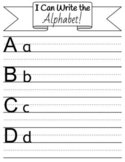 Alphabet Handwriting Practice