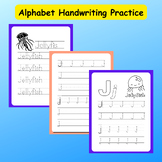 Alphabet Handwriting Practice A-Z | Writing Letters Tracin