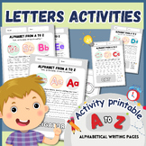 Alphabet Handwriting Practice |Beginning Letter Tracing an