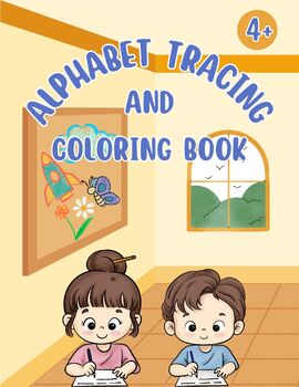Preview of Alphabet Handwriting Practice - Letter Tracing and Coloring Printable Worksheets