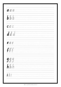 handwriting nsw foundation font teaching resources tpt