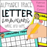 victorian modern cursive alphabet chart worksheets teaching resources